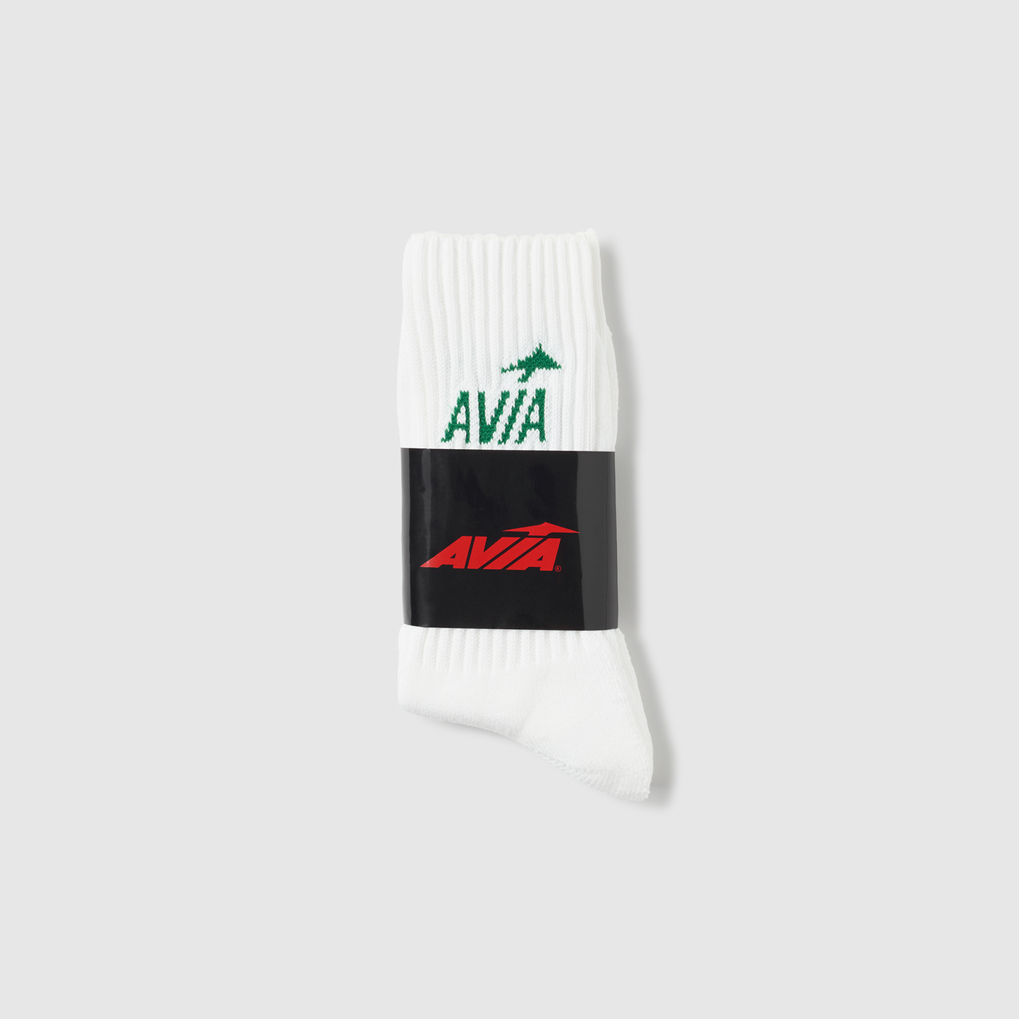 Avia Classic Logo Socks - White / Green