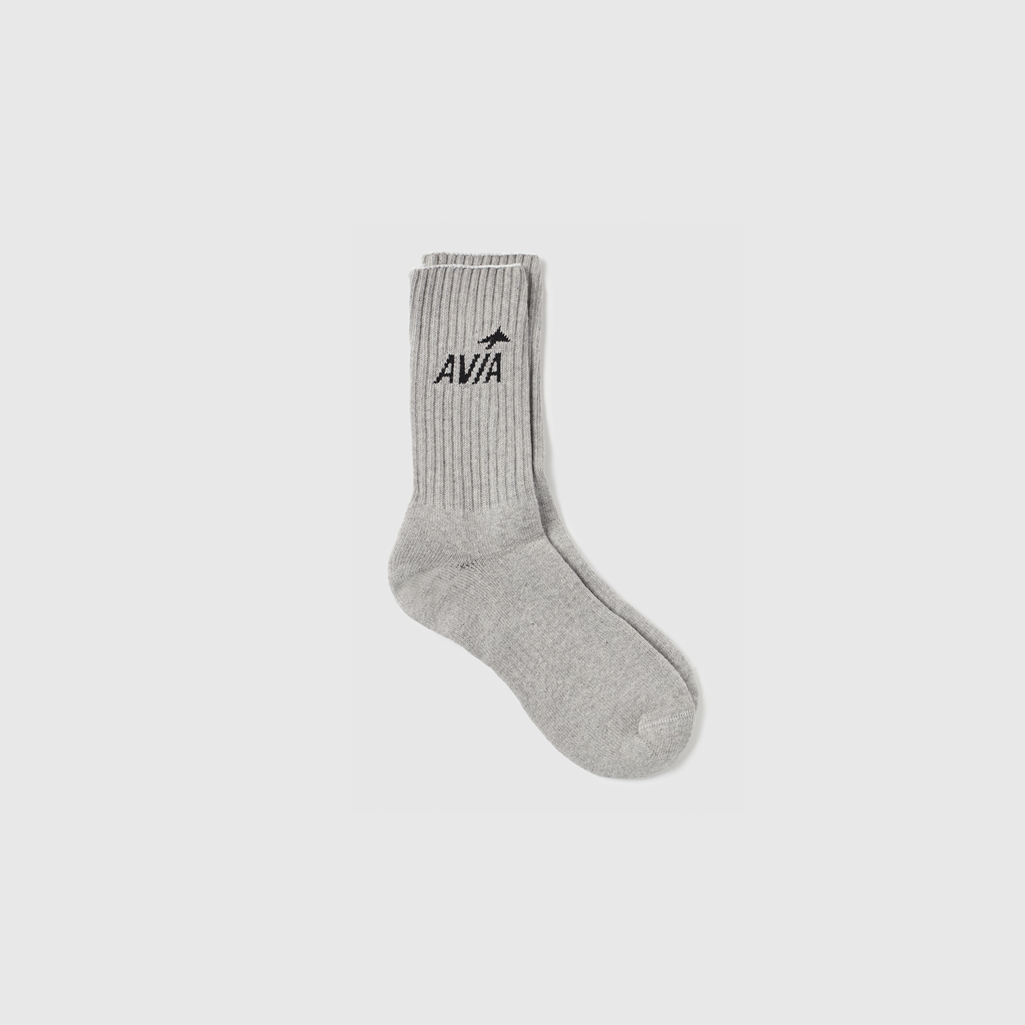 Avia Classic Logo Socks - Gray / Black