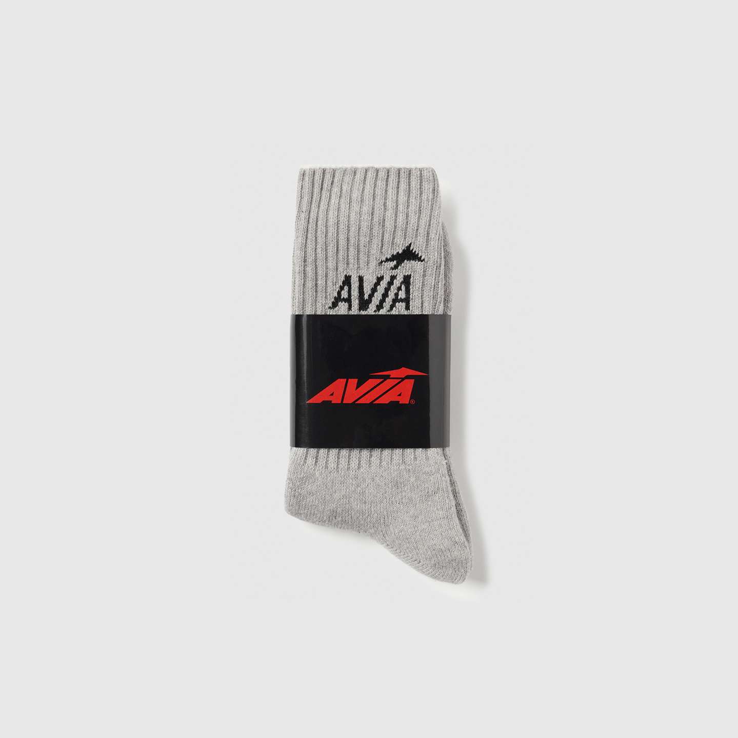 Avia Classic Logo Socks - Gray / Black