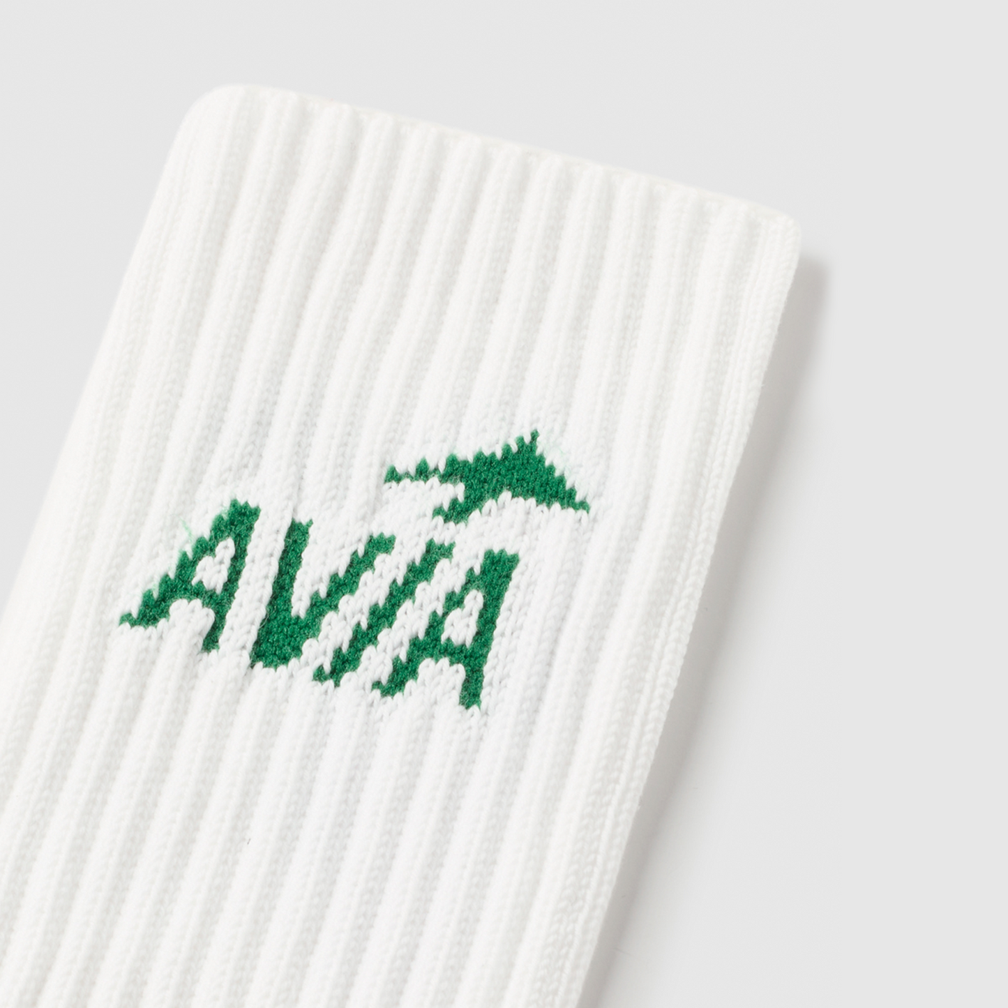 Avia Classic Logo Socks - White / Green