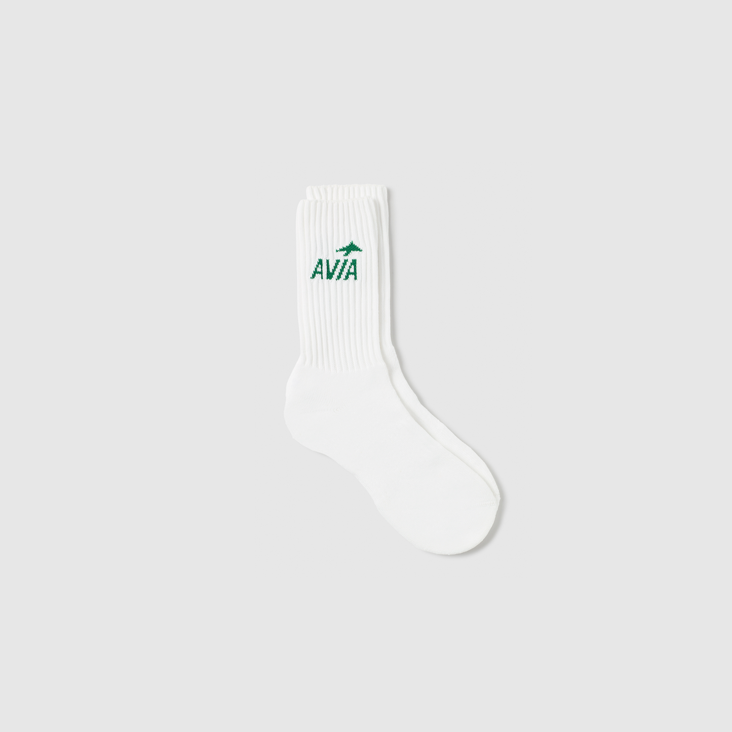 Avia Classic Logo Socks - White / Green