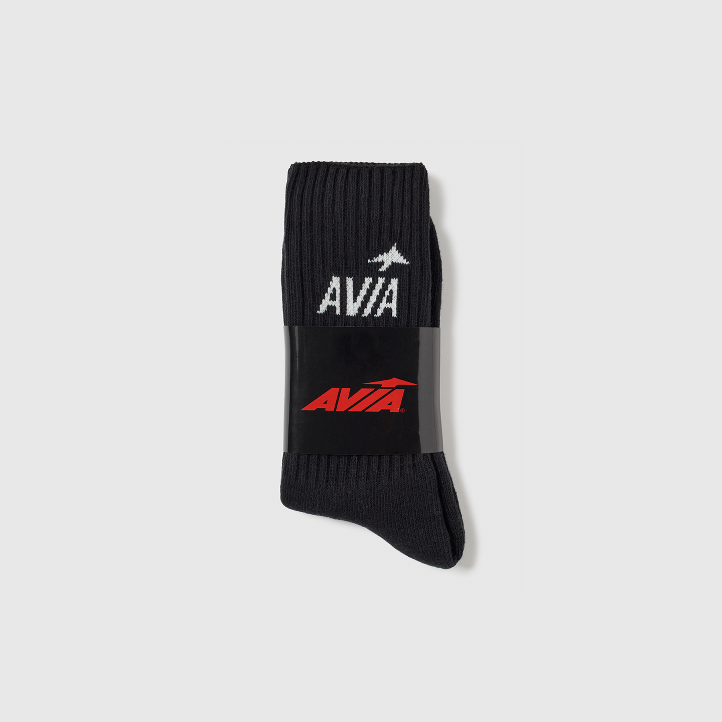 Avia Classic Logo Socks - Black / White